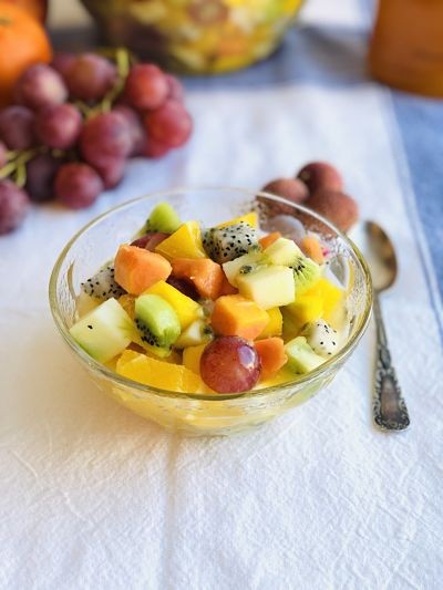 Cea mai bună salată de fructe - Rețetă ușoară și rapidă