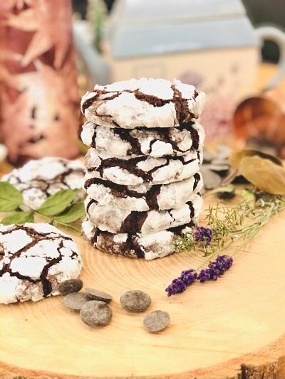 Cei mai buni biscuiți de post cu cacao - Vegan chocolate crinkles