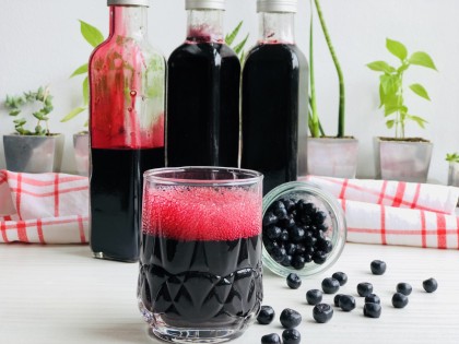 Sirop de afine fără zahar, ideal pentru diabetici și pentru cei care vor sa aibe o viața sănătoasă