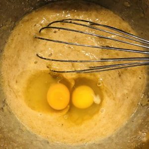 Încorporarea ouălor 